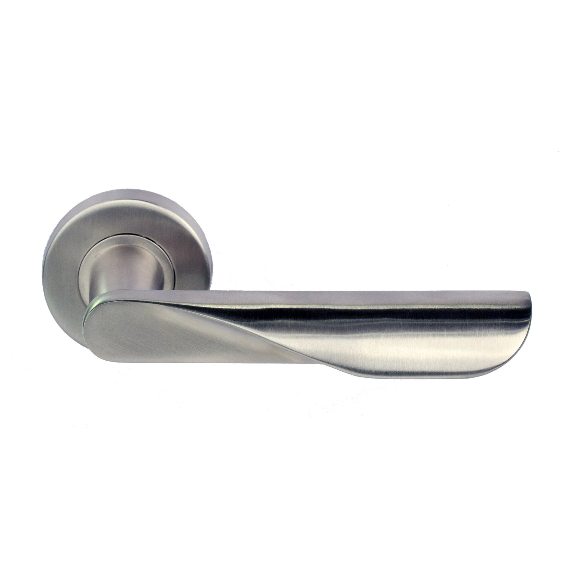 SH138, Stainless steel door handle, lever handle, solid stainless steel